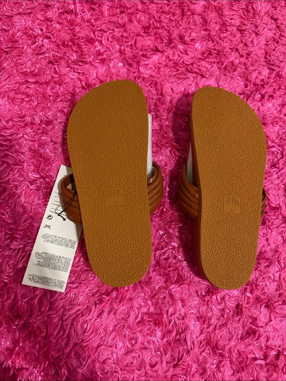 Zara slide sandals